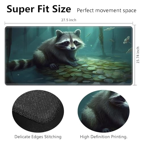 MTGPlaymat Rubber Gaming Mouse Pad - 70x40 cm