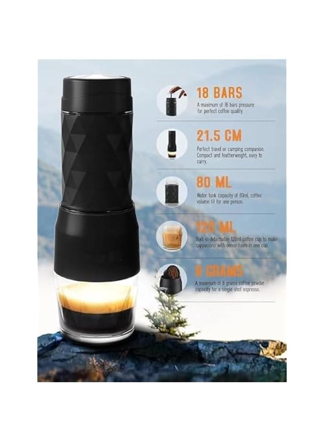 QXVLN0212 - 120 ml coffee powder and coffee capsules