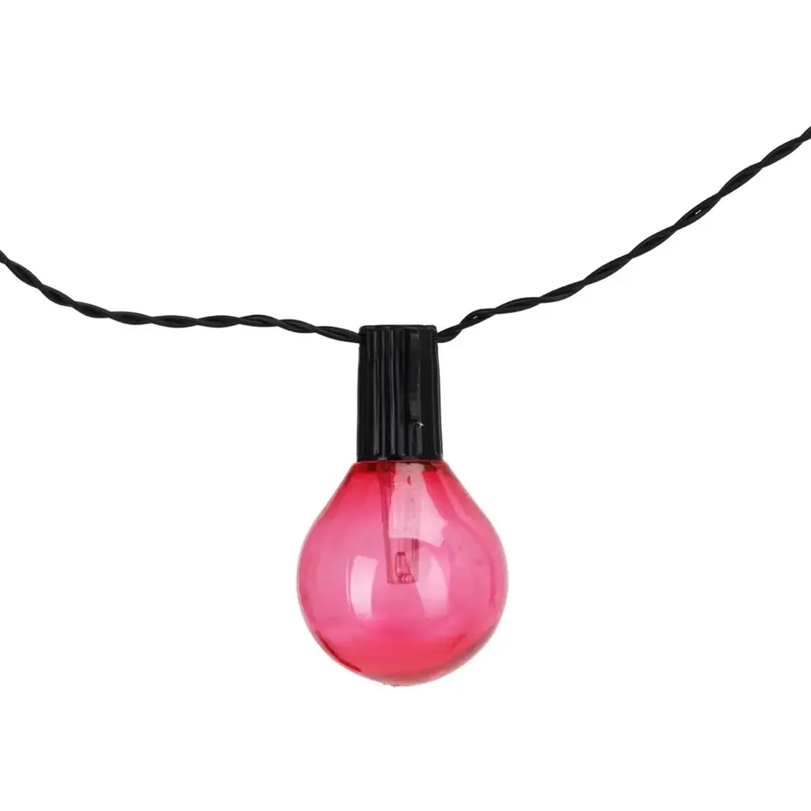 Party LED Lights with Solar Panel - 10 Pc.