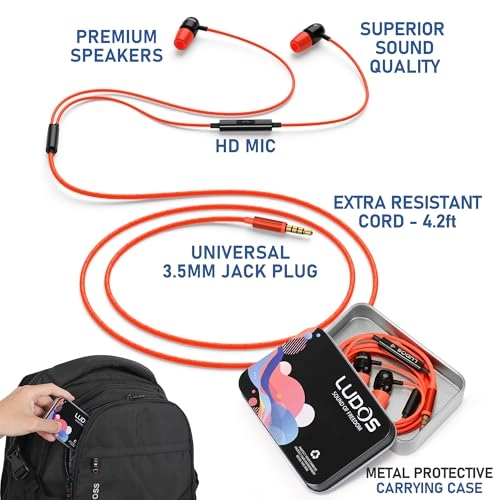 CLAMOR Wired Earphone