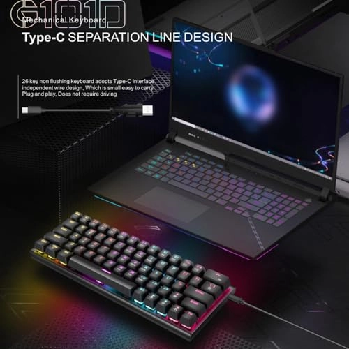 Mechanical RGB Gaming Keyboard - Wired