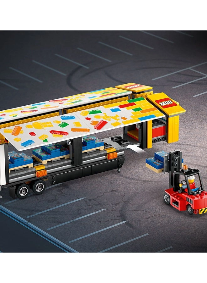 City Yellow Delivery Truck (60440)