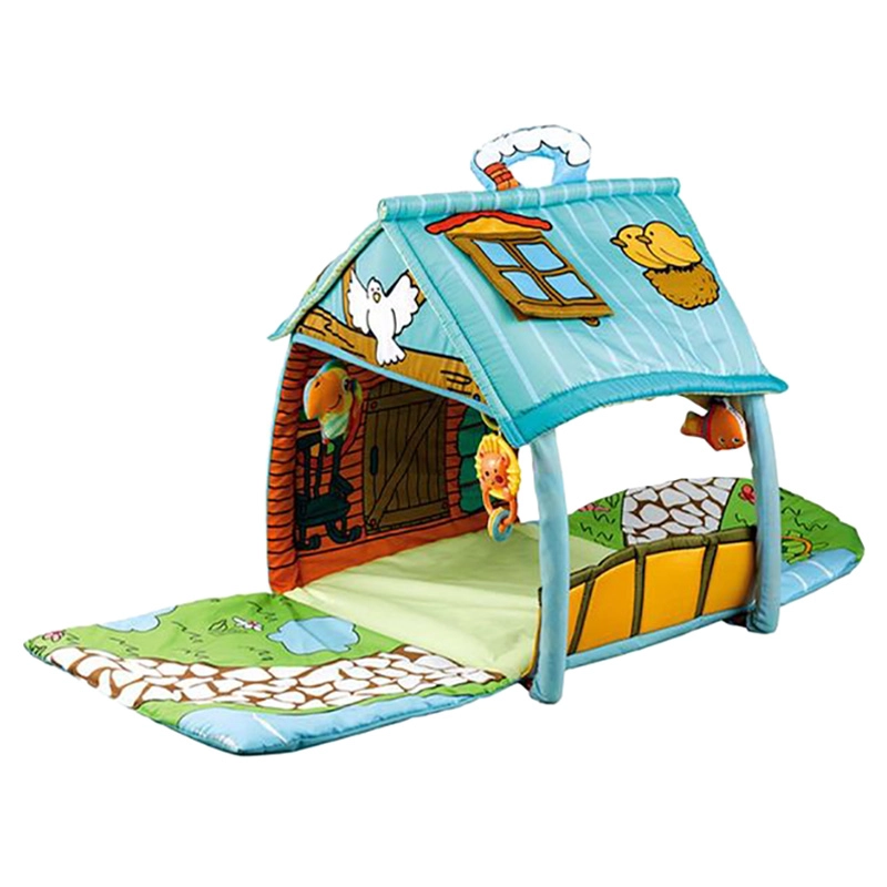 Little Angel Baby Tunnel Play Mat - 3 months & above