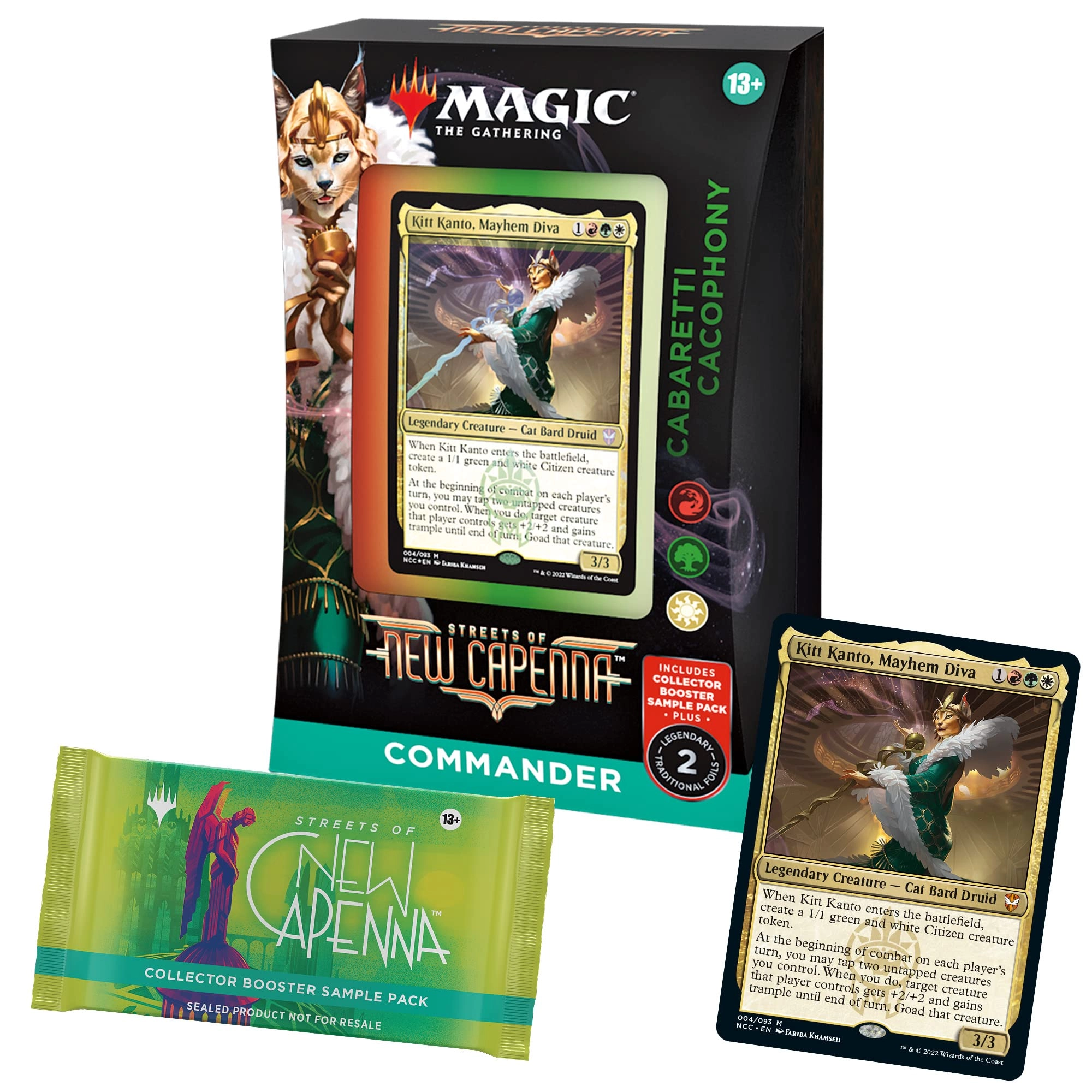 Magic: the Gathering Cabaretti Cacophony - 100pcs + Collector Booster Sample Pack - 2pcs