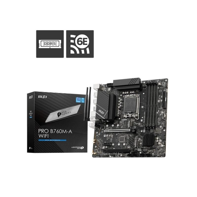 B760M-A - LGA1700 DDR5 WiFi 6