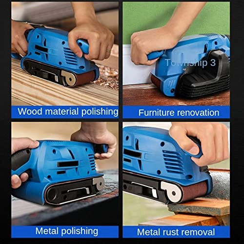Portable Electric Inverted Bench Sander - 600W 457x75 mm 360-560 r/min