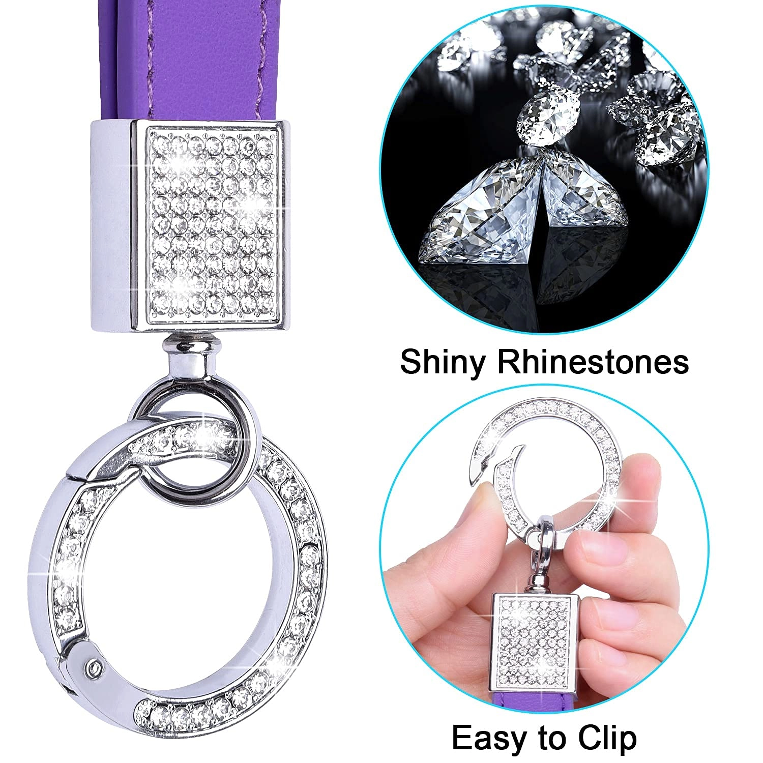 Bling Car Keychain - Car
