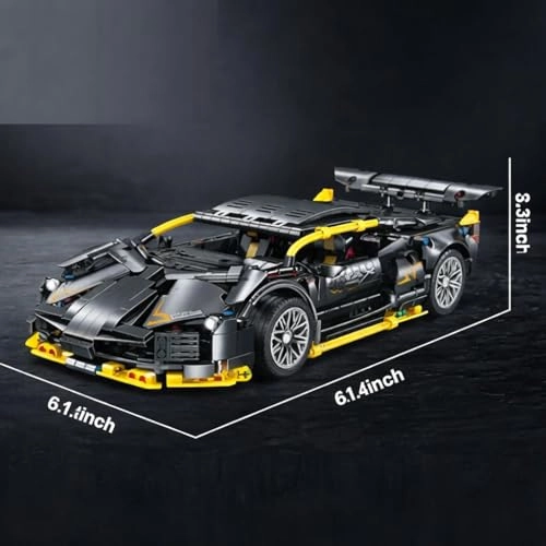 Sports Car - 1:14 Scale 1215 Pieces