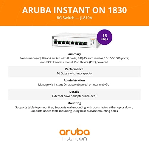 JL810A#ABA - 8-ports