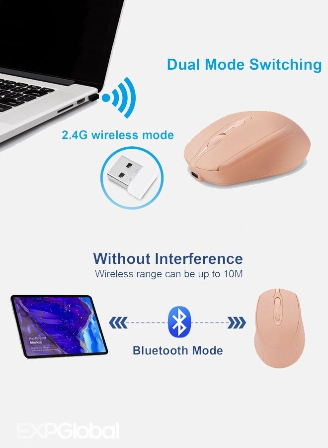Rechargeable Dual Mode Slim Mouse - Wireless