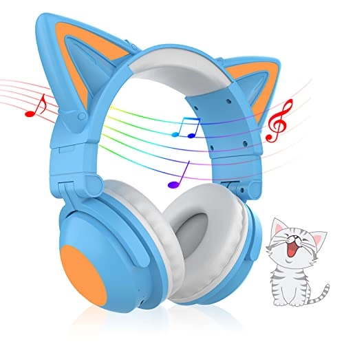 Cat Ear Bluetooth Headphones Wireless Headphone