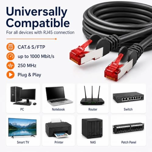 Cat6 network cable - 10 m