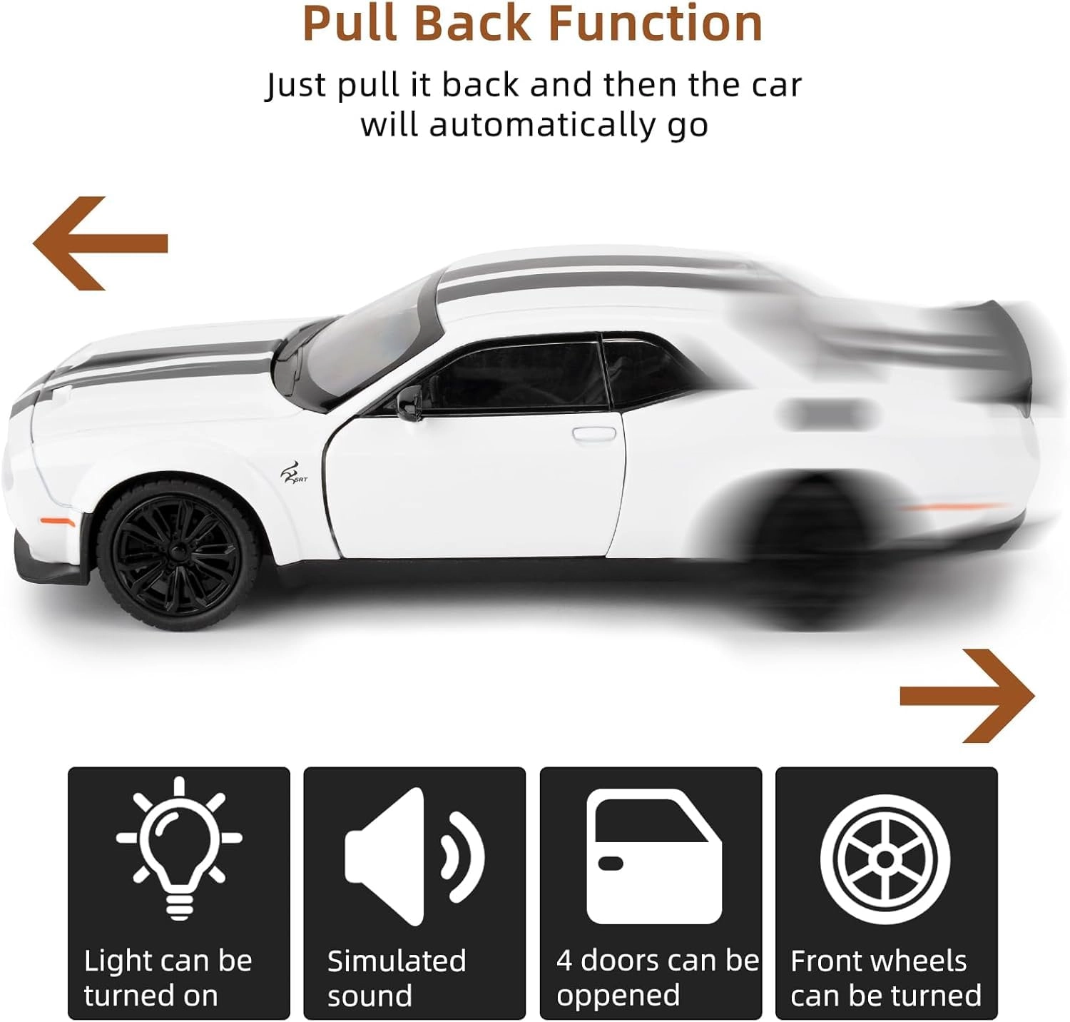 Dodge Challenger SRT - 1:24