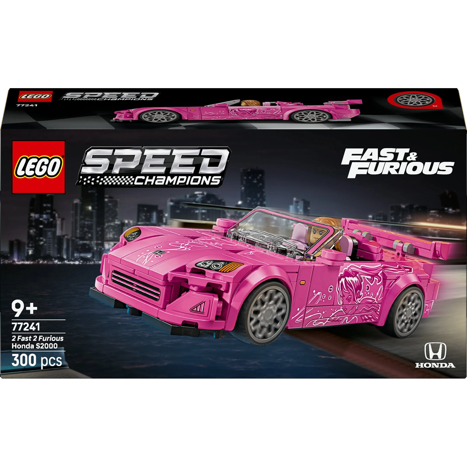 2 Fast 2 Furious Speed Champions Honda S2000 77241 - Includes Suki minifigure