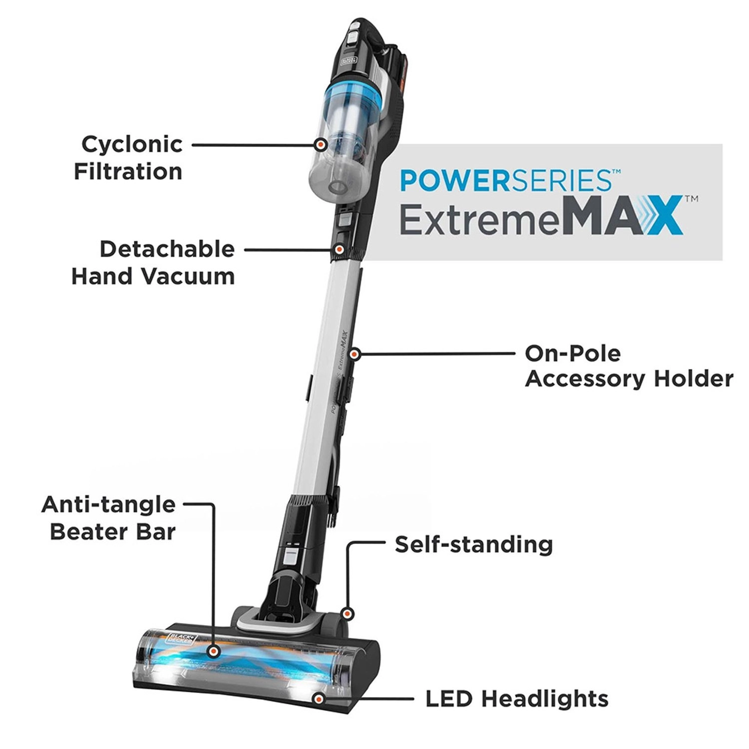 Extreme MAX - Stick Vacuum Cleaner 42 min