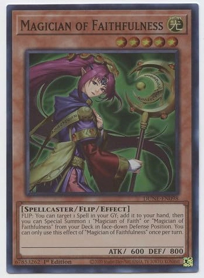 Konami Magician of Faithfulness - 1st Edition