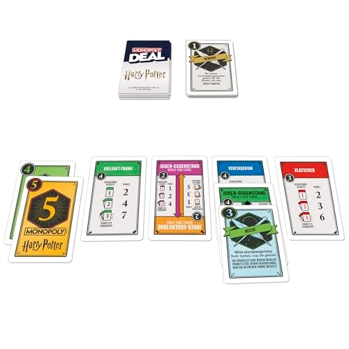 Monopoly Deal: HARRY POTTER - Card Game