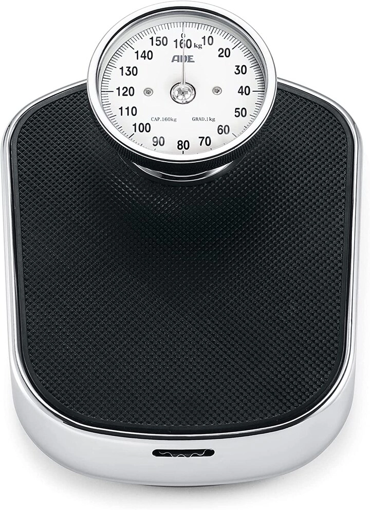 ULTIMAX Analog Bathroom Scale - 160 kg non-slip rubber