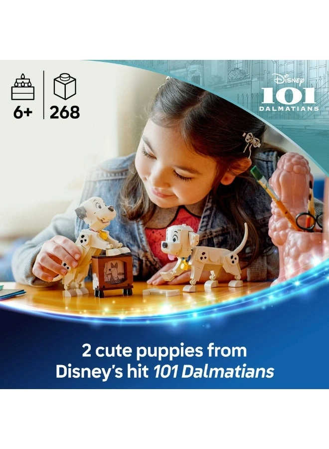 Disney Lucky & Penny 101 Dalmatians Puppies (43271) - Classic 6+