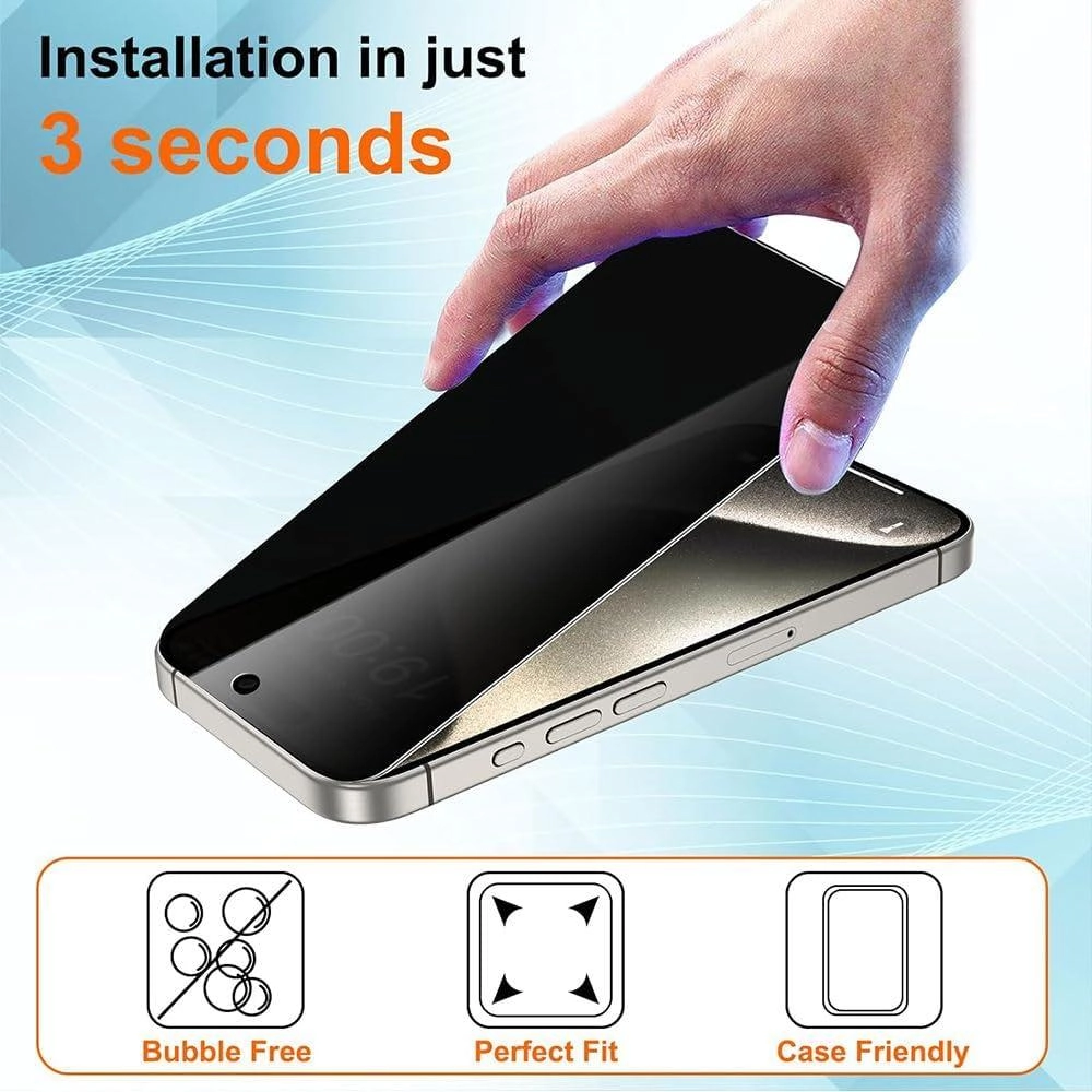 iPhone 16 Privacy Glass Protector