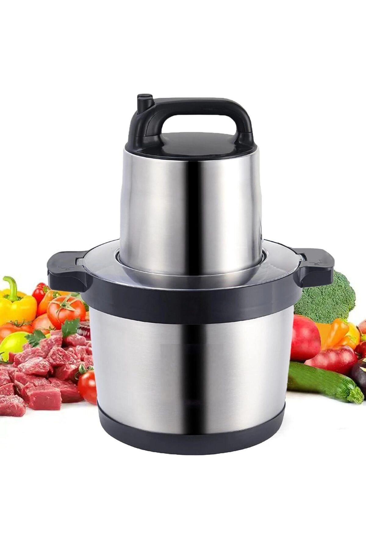 Smartify Meat Grinder - 1000W 6L Stainless Steel