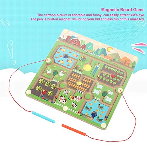 Magnetic Wooden Maze Toy