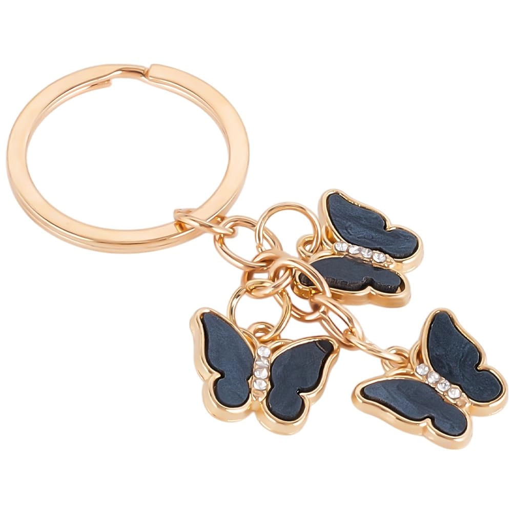 CRASPIRE Metal Butterfly Keychain - Bridal Modern Retro Vintage Wedding