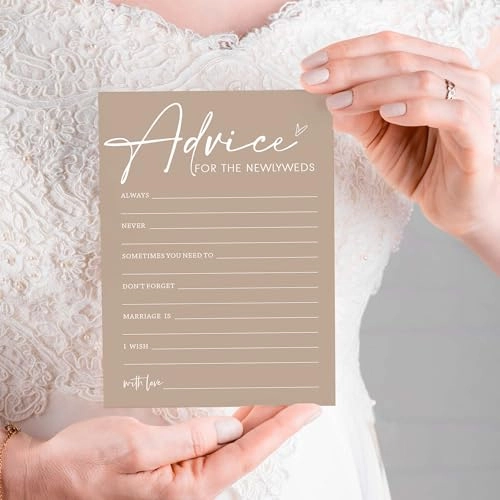 Bridal Shower Games Cards - 25 pieces Adult