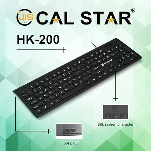 HK-200 - Ergonomic Key Layout Wired