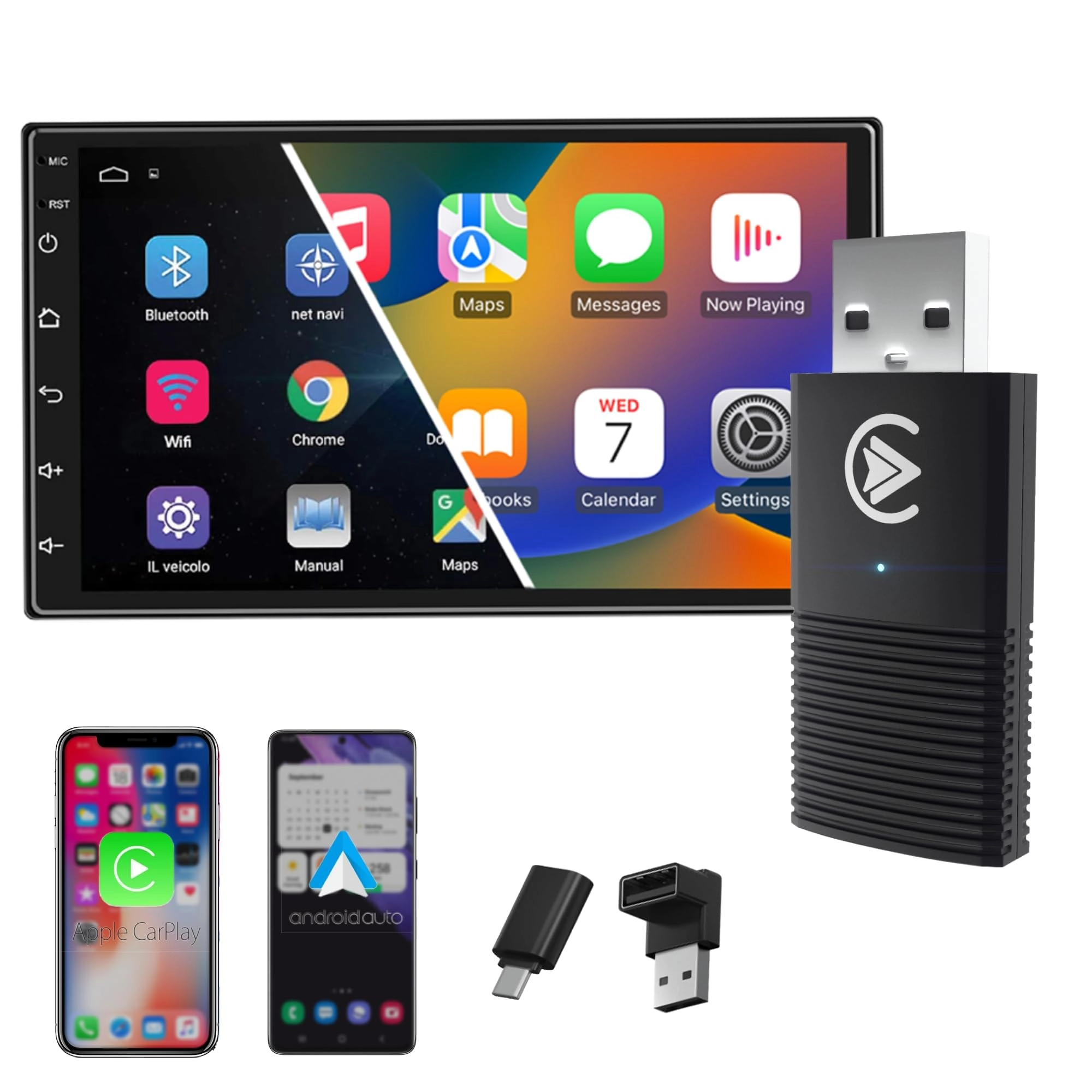Carlizem Cortex A9 - Bluetooth 5.3 5.8 GHz WiFi Smartphone