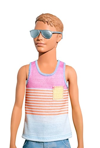 Ken Fashion Doll - Fashionistas Slim Ages 3+