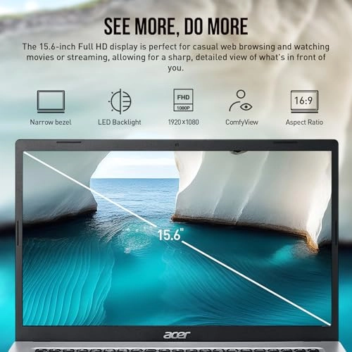 Aspire 1 N4500 - 15.6'' Celeron 16GB 1TB SSD+128eMMC