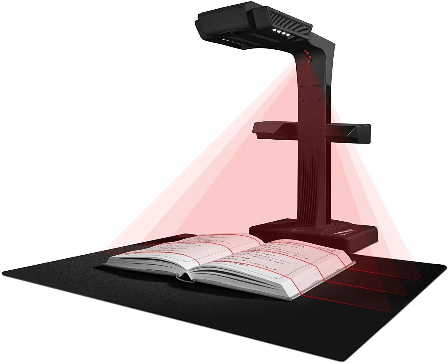 AZTECH Official Store ET18 Pro - Book & Document Scanner Smart OCR