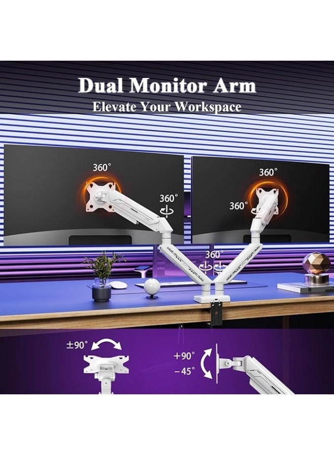 Dual Monitor Arm - Dual 13-32 Inch 75x75/100x100mm