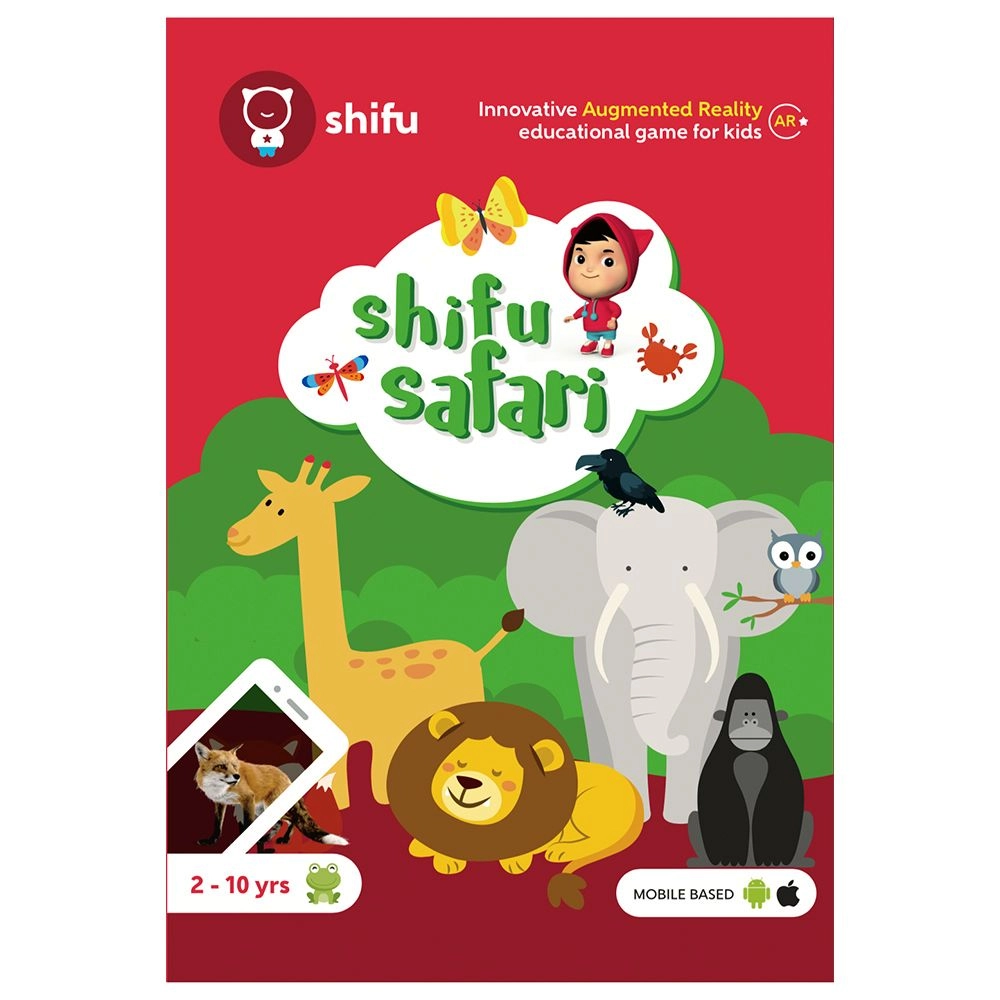 Playshifu Safari - Educational Interactive AR Card Game