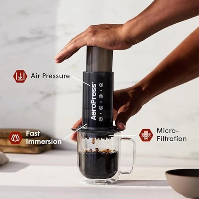 3In1 Brewing Technology - Portable Lightweight 10Oz
