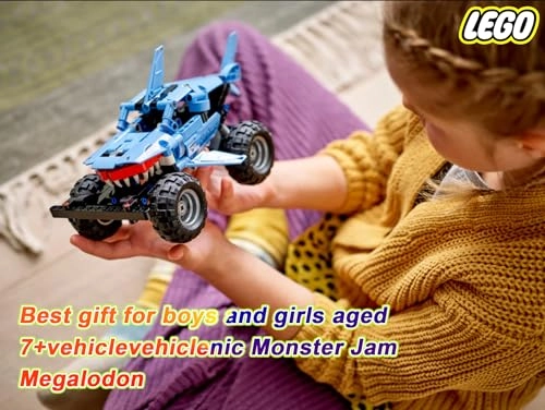 Technic Monster Jam Megalodon (42134) - 2-in-1 Pull-back