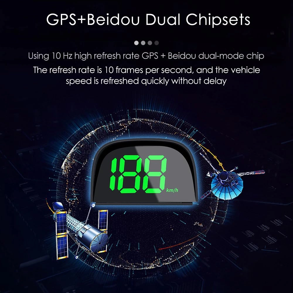Digital GPS Speedometer - Head-Up Display MUE7739309737489BA