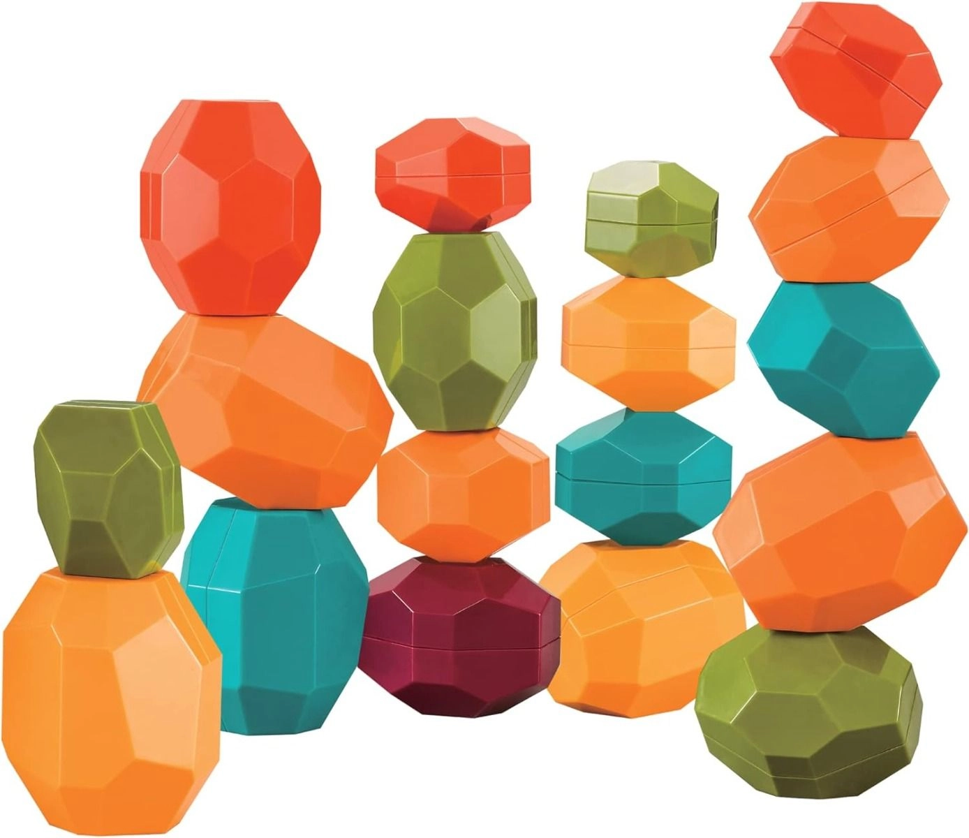 Rock & Stack Balancing Educational Sensory Toy - 1+ 12pcs