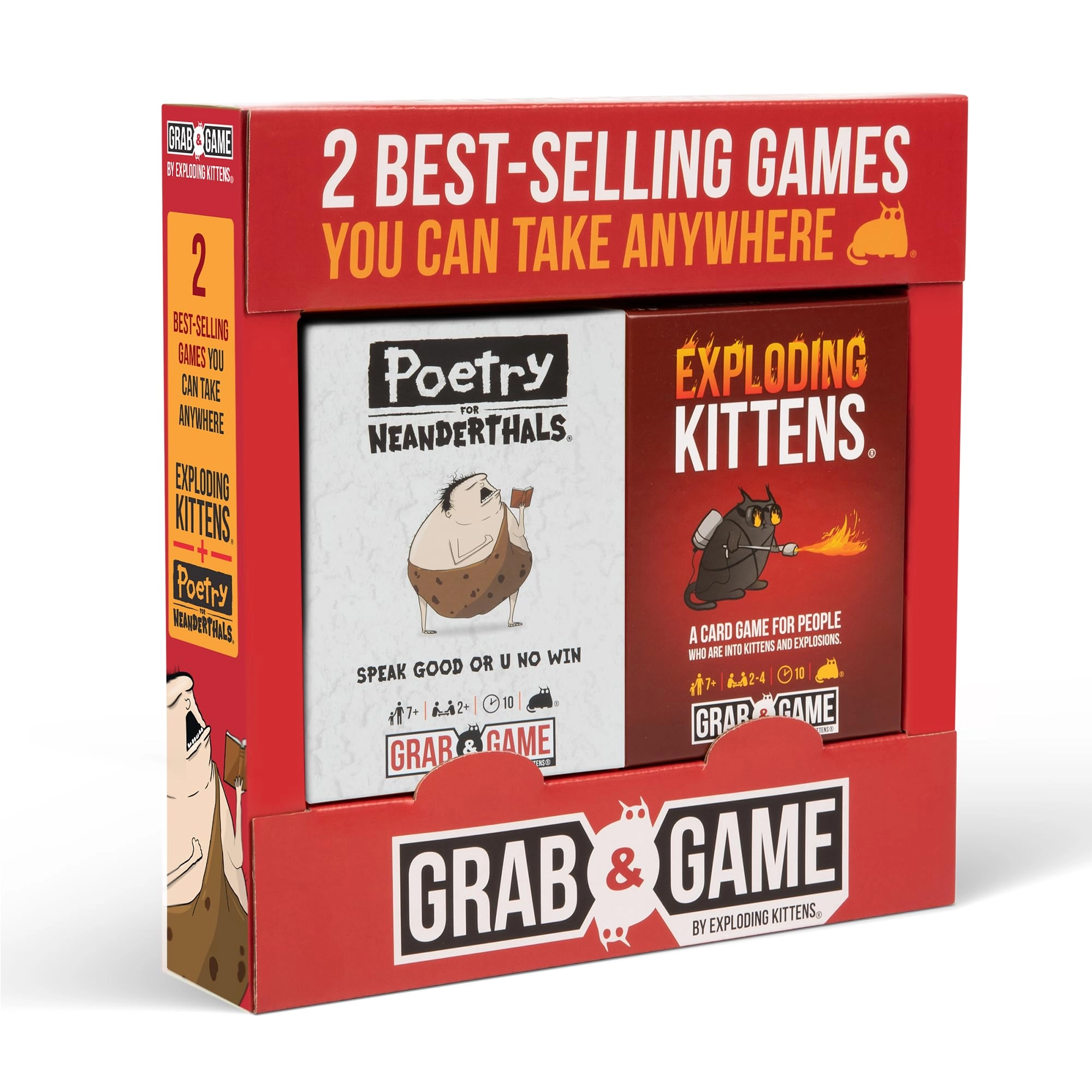 Exploding Kittens - Card Game + Poetry for Neanderthals