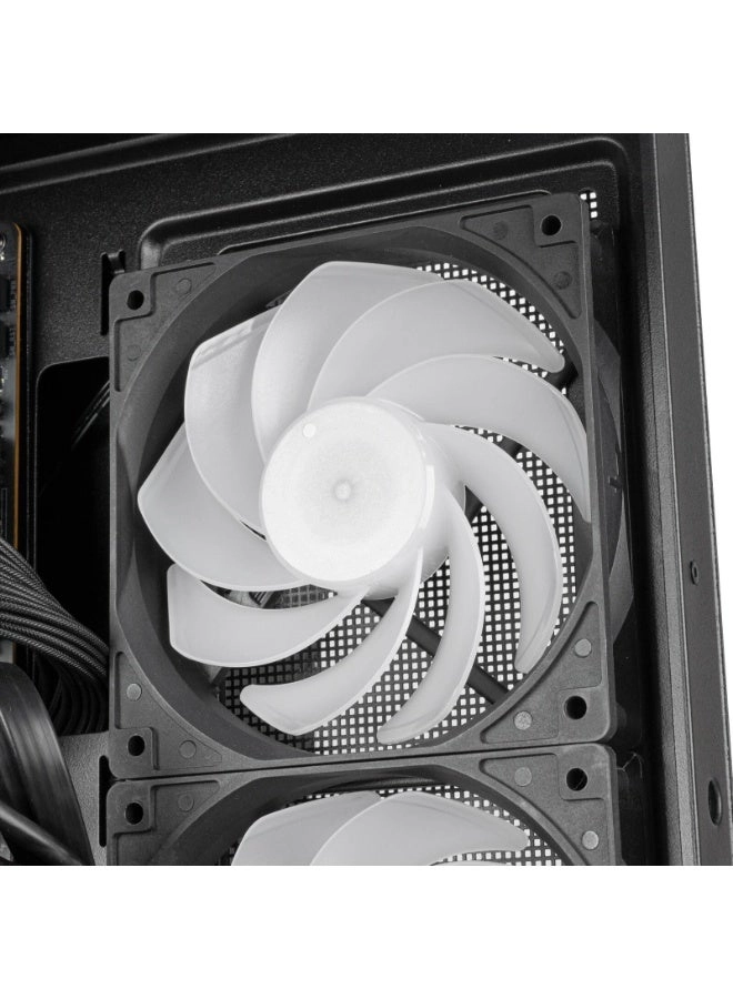 Lucid 05 - 270° panoramic tempered glass Mid Tower