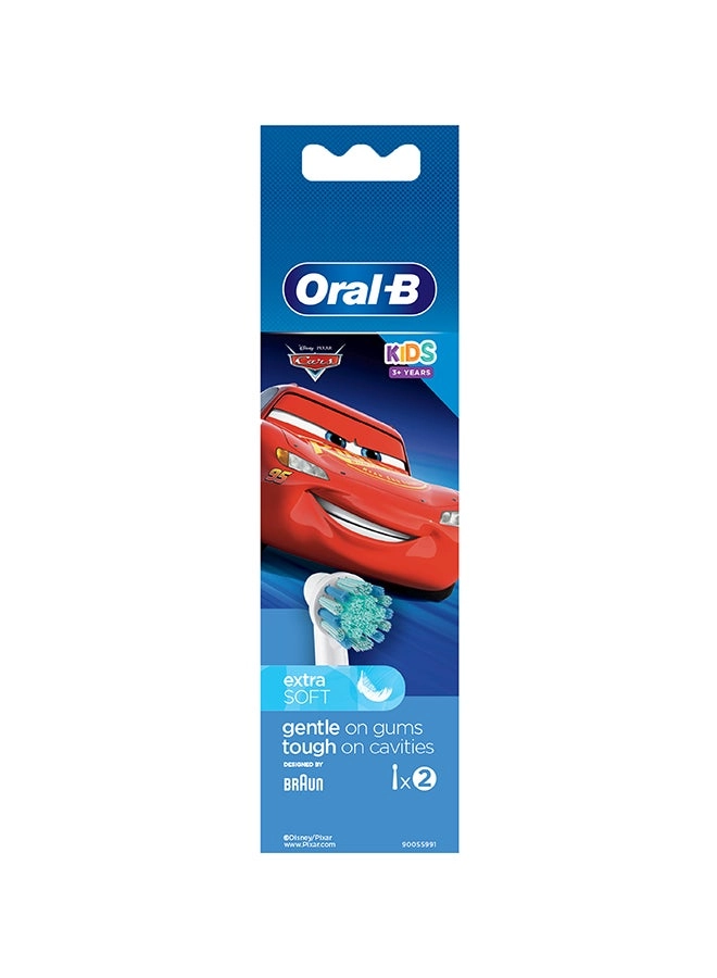 Oral-B Kids Replacement Brush Head - Pack of 2 Assorted