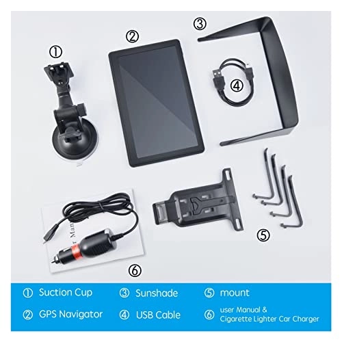 GPS Navigator for Trucks 435685432 - 7 inch 256MB+8G