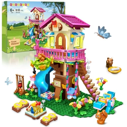 Hogokids Tree House Building Set - 622pcs