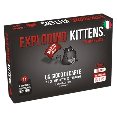 Exploding Kittens: VM18 (Italian) - Card Game