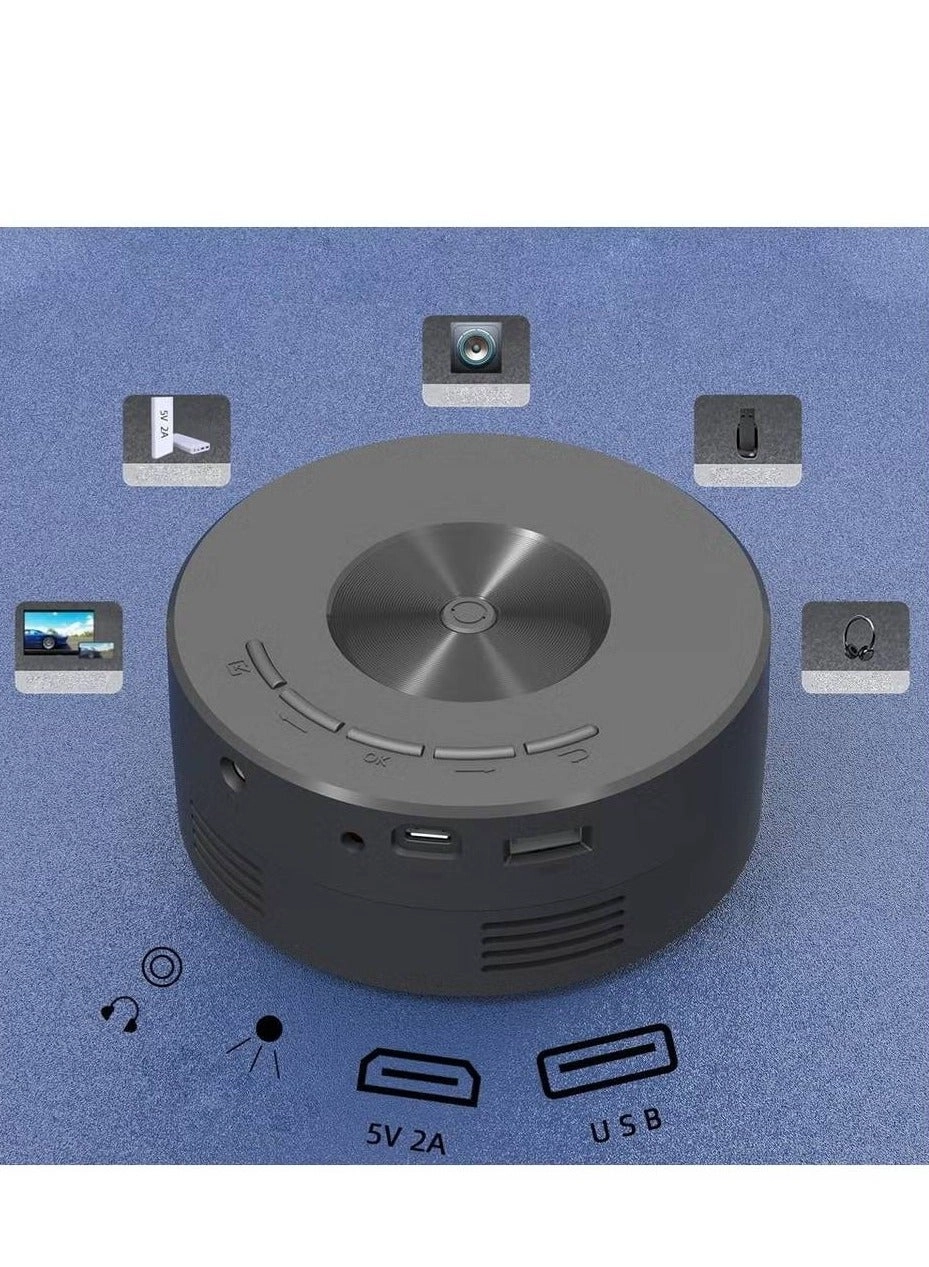 YG300 Micro Mini Projector: Ultra-Portable and Durable for Smartphones, Laptops, and Home Cinema