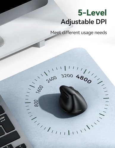 Wireless Vertical Mouse - USB