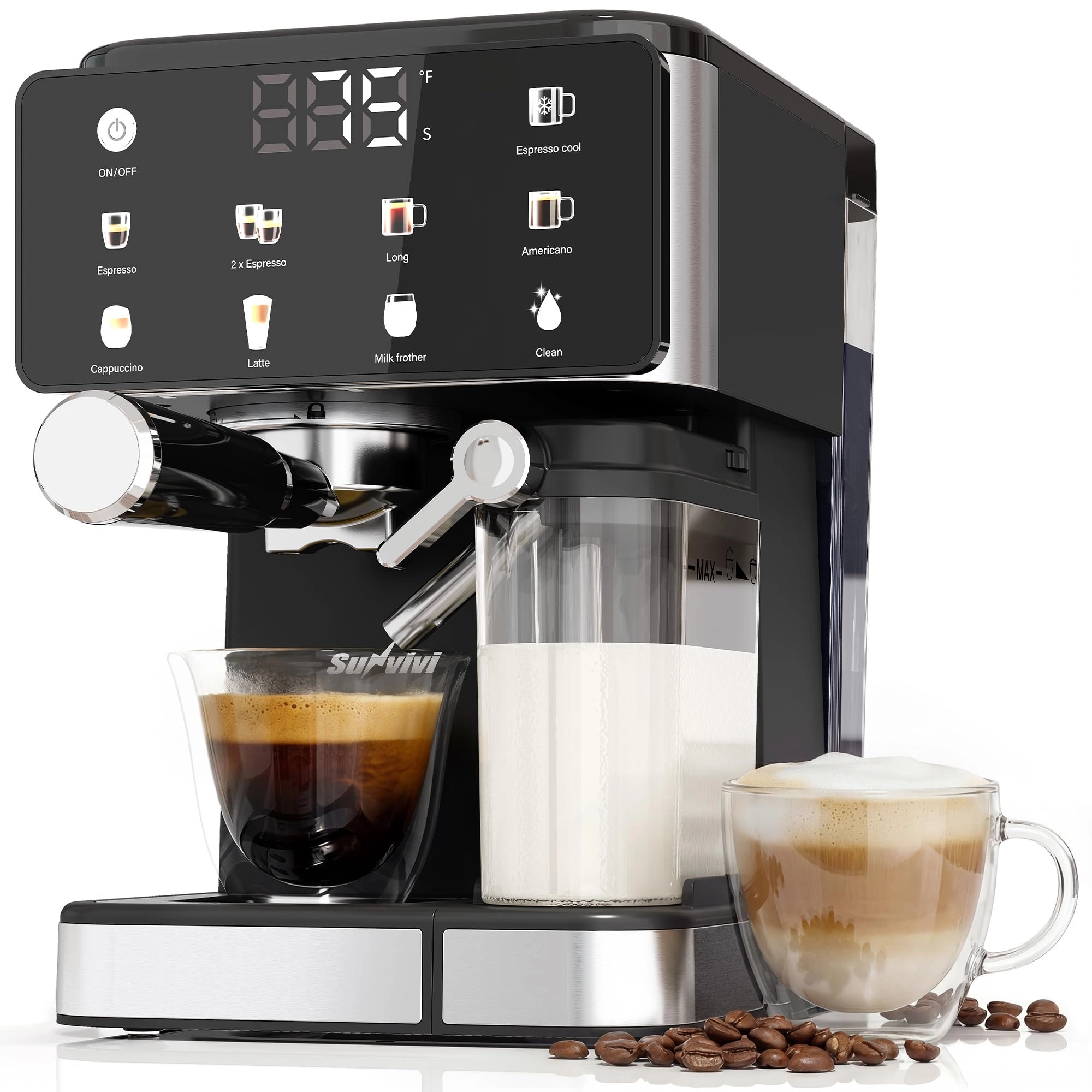 SUNVIVI ZEC007BK - Semi-Automatic Pressure