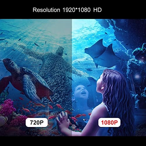 Portable Projector - 12000 Lumens 1080P