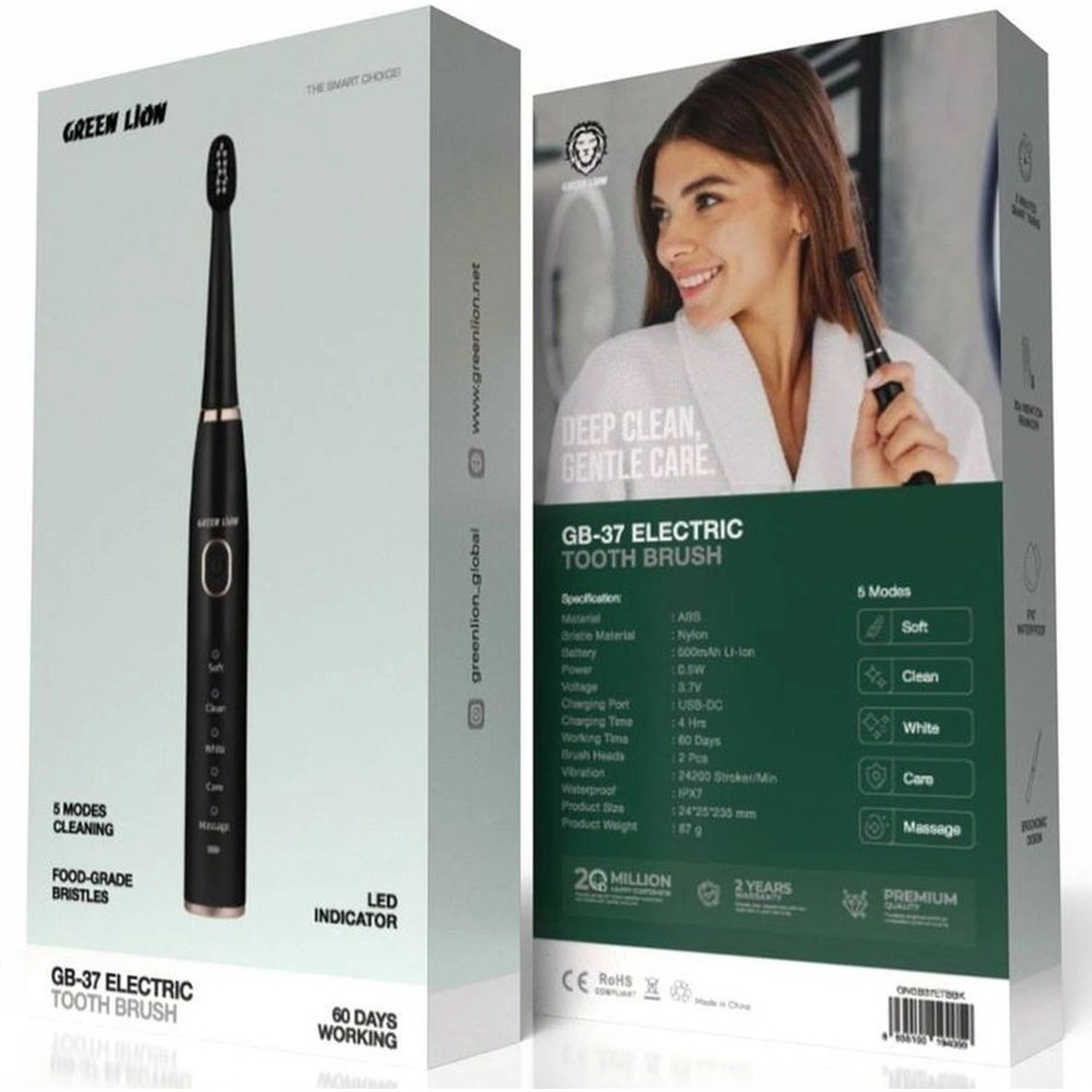 GB-37 - 500mAh 60 Days White